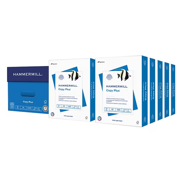 5,000 Sheets Of Hammermill Copy Plus Paper