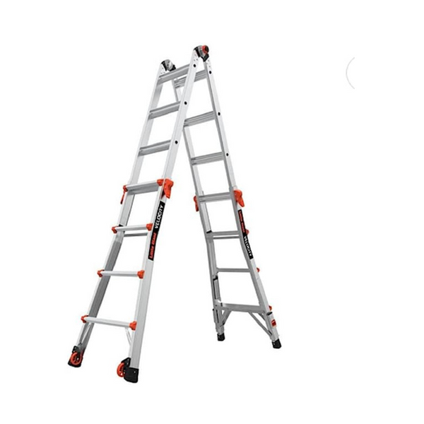 Little Giant 17 Ft Multi Position Ladder with Wheels