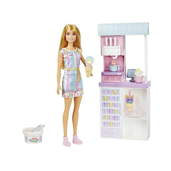 Muñeca Barbie Careers y accesorios, juego de heladería