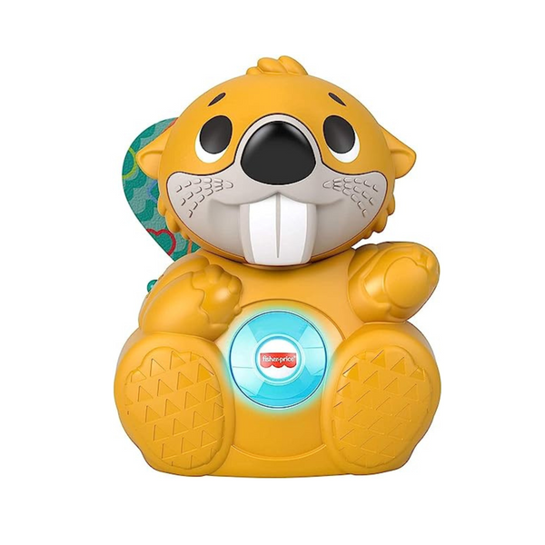 Fisher-Price Linkimals Boppin' Beaver Juguete de actividad musical iluminado