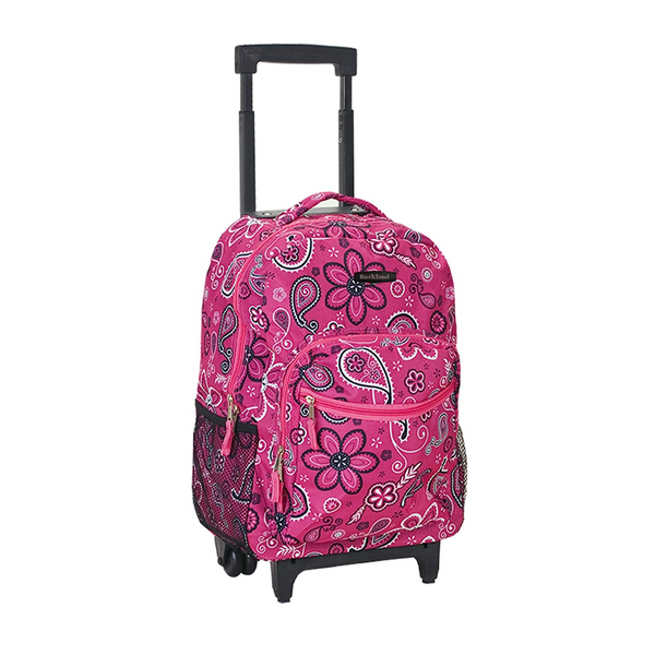 Rockland Double Handle Rolling Backpack