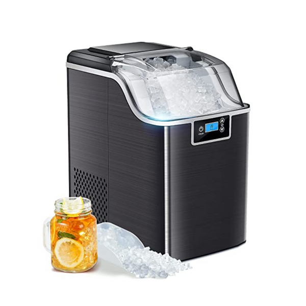 Nugget Ice Maker Countertop, Portable Ice Maker