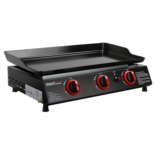 Royal Gourmet 24″ 3-Burner Portable Tabletop 24,000 BTU Propane Gas Griddle