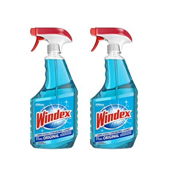 4 botellas de Windex