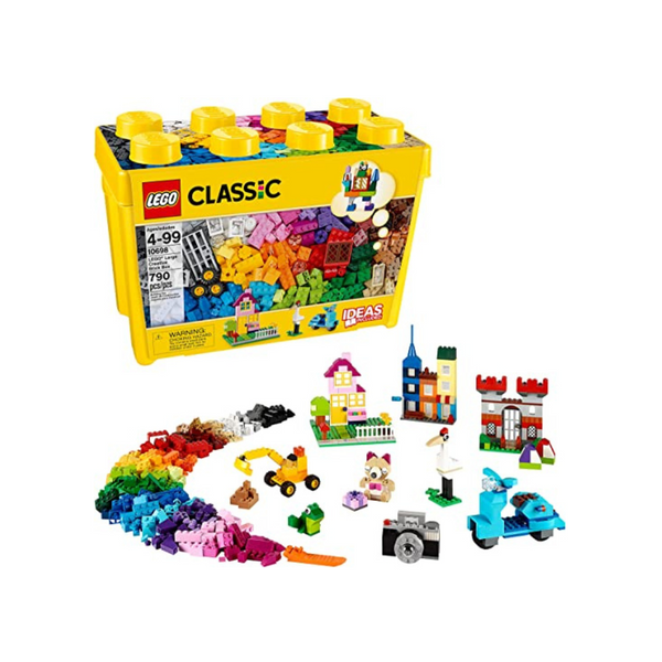 Caja de ladrillos creativos grande LEGO Classic (790 piezas)