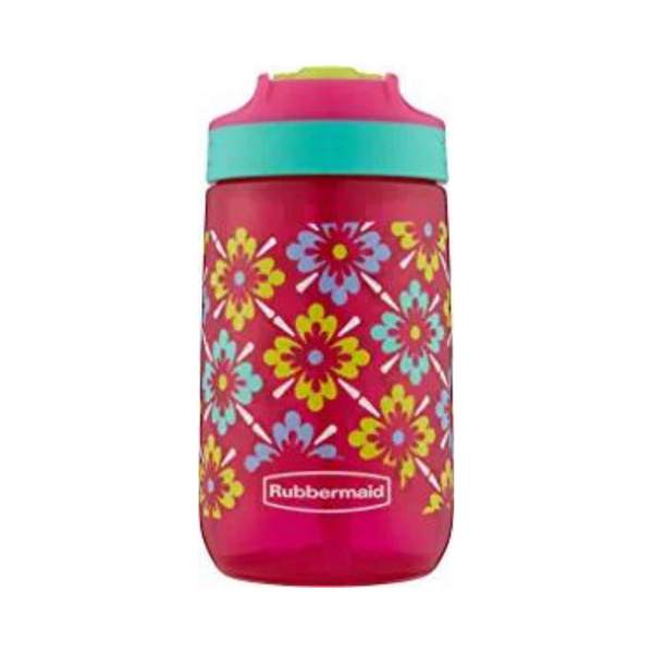 Botella de agua para niños Rubbermaid Sip a prueba de fugas, 14 oz