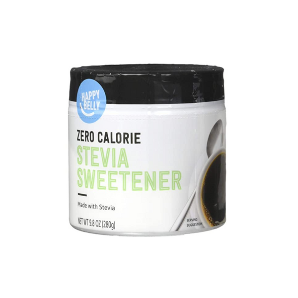 Edulcorante de stevia sin calorías Happy Belly de 9.8 onzas