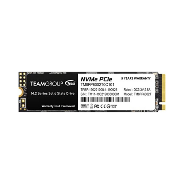 Unidad de estado sólido 3D NAND de 2 TB Team Group MP33 M.2 NVMe PCIe 3.0 x4