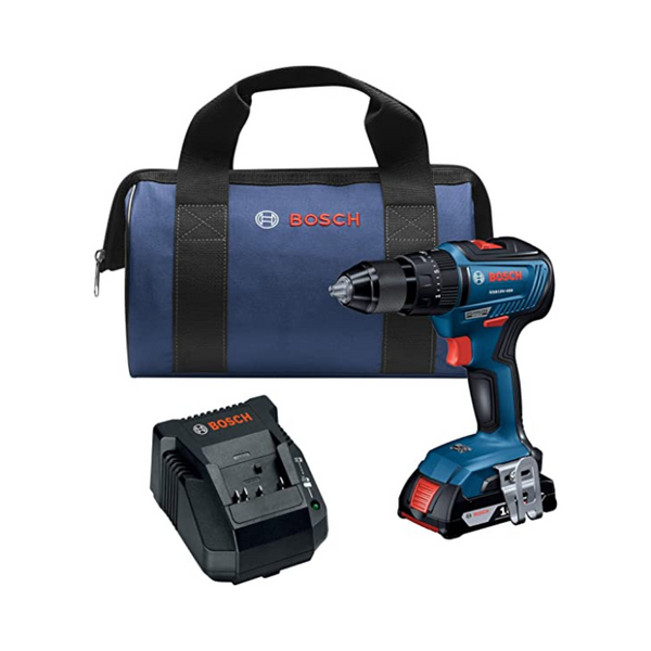 BOSCH 18V EC Sin Escobillas 1/2 Pulg. Kit de taladro percutor/destornillador