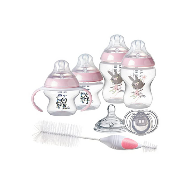 Tommee Tippee Closer to Nature, set básico de biberones para recién nacidos