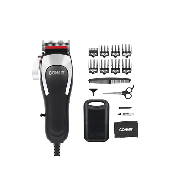 Conair Barber Hair Clippers Kit de corte de cabello profesional de 20 piezas