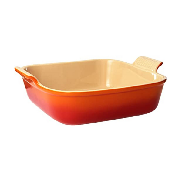 Le Creuset Stoneware Heritage 3 qt. (9″) Square Dish