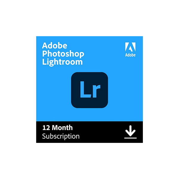 Lightroom con almacenamiento en la nube de 1 TB | Suscripción de 12 meses