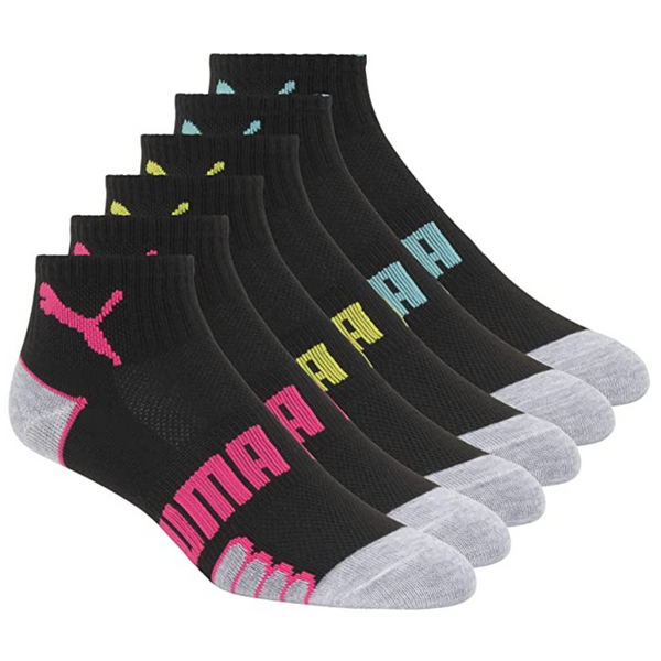 Paquete de 6 calcetines cortos PUMA para mujer