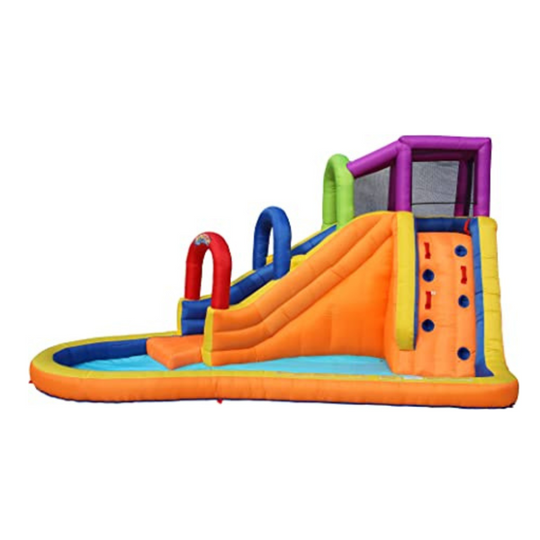 BANZAI Speed Slide Water Park (Length: 14 ft 7 in, Width: 9 ft 6 in, Height: 8 ft)