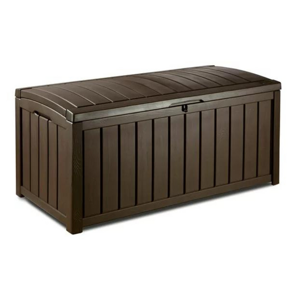 Keter Glenwood Outdoor 101 Gallon Plastic Deck Box