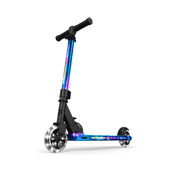 Jetson Mars Kick Scooter Mars iridiscente con LED iluminados RGB de alta visibilidad