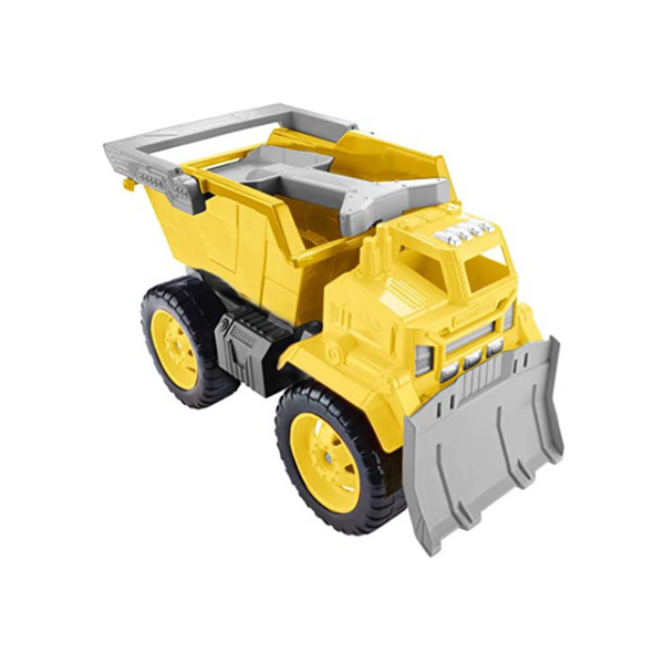 Matchbox Large-Scale Construction Sand Truck (w/ 5 Die-Cast 1:64 Scale Construction Vehicles)