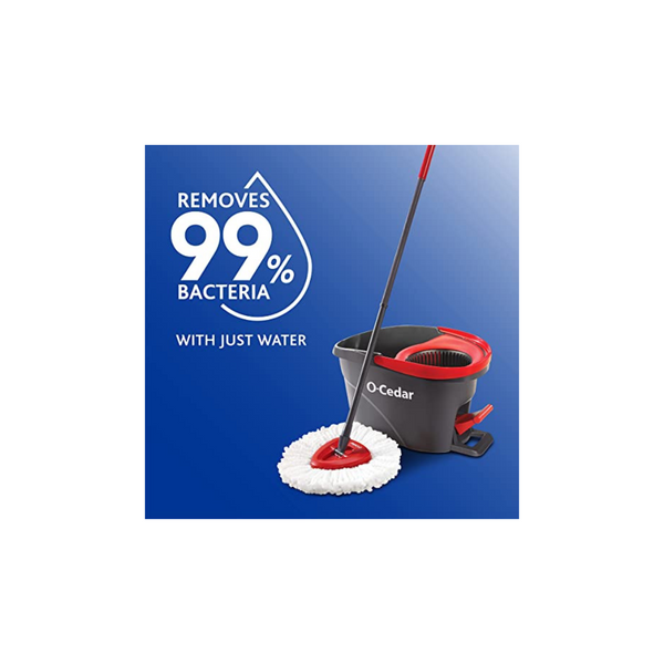 O-Cedar EasyWring Spin Mop Recambio de microfibra (paquete de 4)