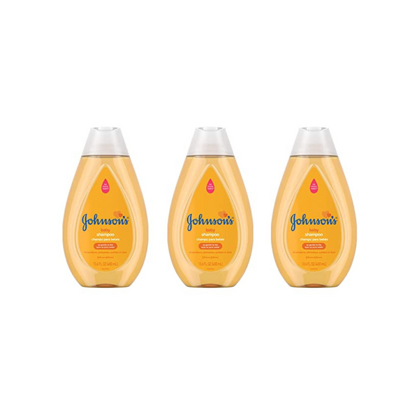 3 Bottles Of Johnson's Baby Shampoo with Tear-Free Formula