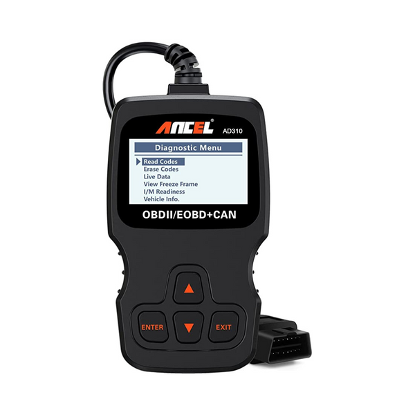 ANCEL AD310 Lector de código de falla del motor del automóvil del escáner universal OBD II mejorado clásico