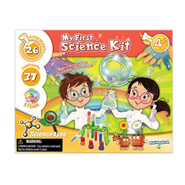 Science4you Mi primer kit de ciencias con 26 experimentos para iniciar a los niños en la ciencia