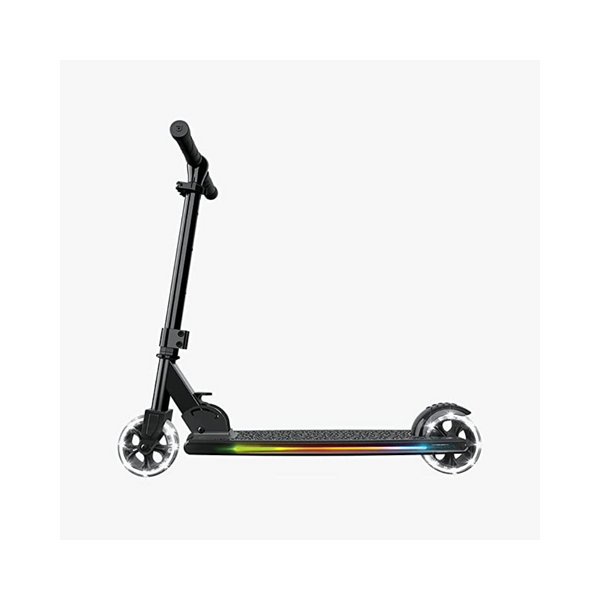 Jetson Mars Kick Scooter Midnight Black con LED iluminados RGB de alta visibilidad