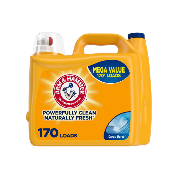 Detergente líquido para ropa Arm &amp; Hammer de 170 oz