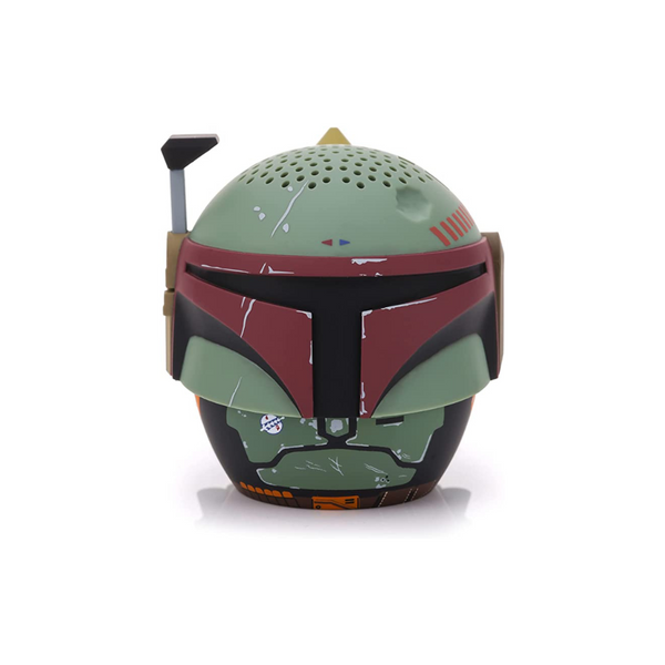 Bitty Boomers Star Wars: Book of Boba Fett - Boba Fett Mini Bluetooth Speaker, Olive Green, 2.3 inches