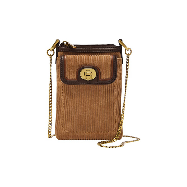 Fossil Harper - Bolso bandolera de piel para mujer