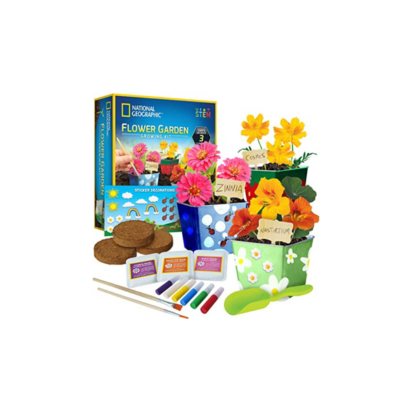 National Geographic Flower Growing Kit