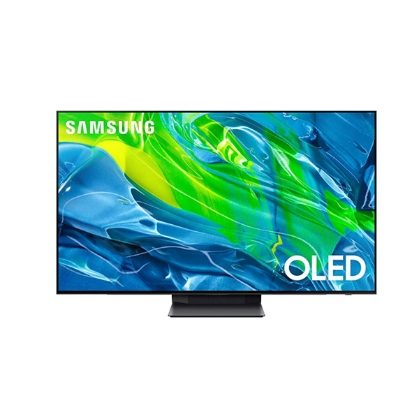 Televisor inteligente Samsung S95B serie OLED 4K Quantum HDR Dolby Atmos de 55" con Alexa integrado