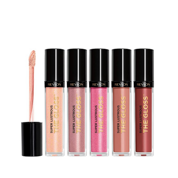 Set Of 5 Revlon Super Lustrous Lip Gloss Gift Set