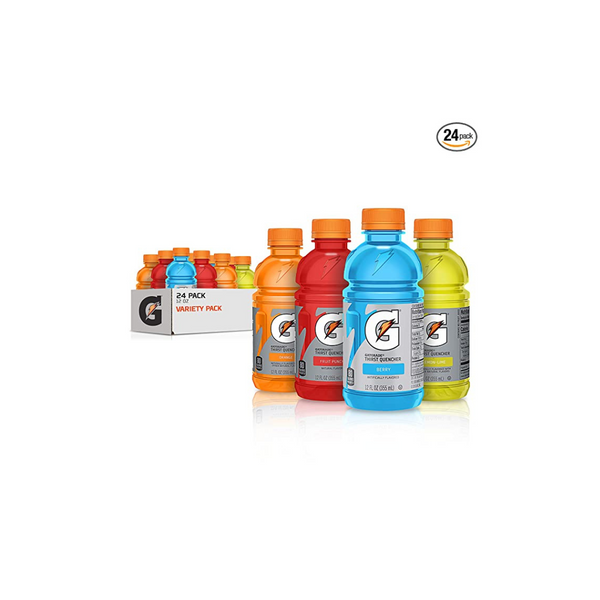 Pack of 24 Gatorade Classic Thirst Quencher Variety Pack (12 Fl Oz Each)