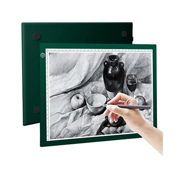 A4 LED Light Pad, Drawing Board, Adjustable Brightness Tracing Box