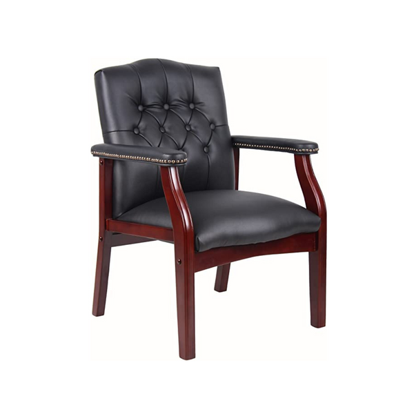 Boss Office Products Ivy League Executive Guest Chair