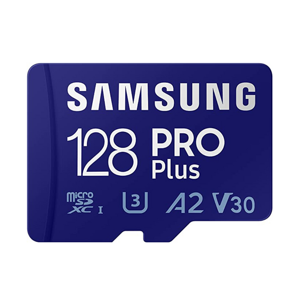 Tarjeta microSDXC Samsung PRO Plus de 128 GB con adaptador