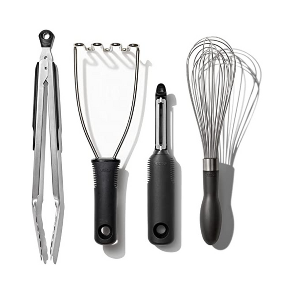 OXO Good Grips Stainless Steel Essential 4-Piece Kitchen Gadget Set