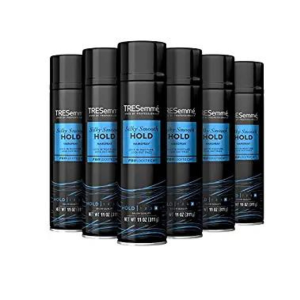 Pack of 6 TRESemmé Silky Smooth Hold Hairspray