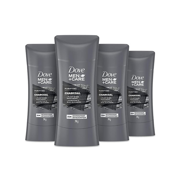 Pack Of 4 DOVE MEN + CARE Charcoal Antiperspirant Deodorant