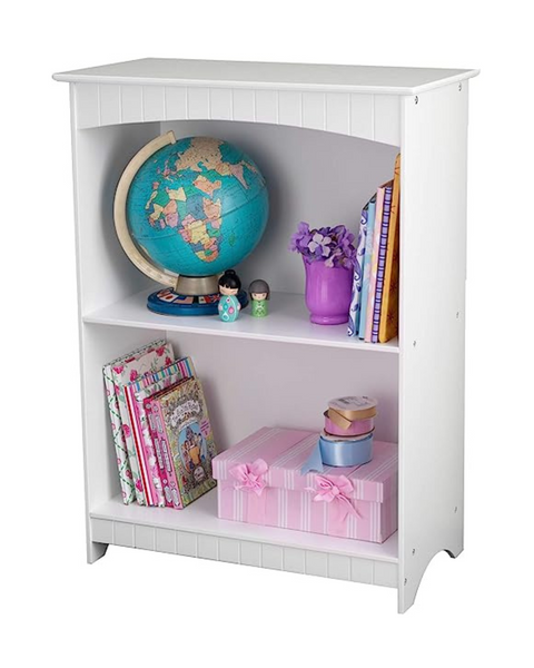 KidKraft Nantucket Librería infantil de madera con 2 estantes