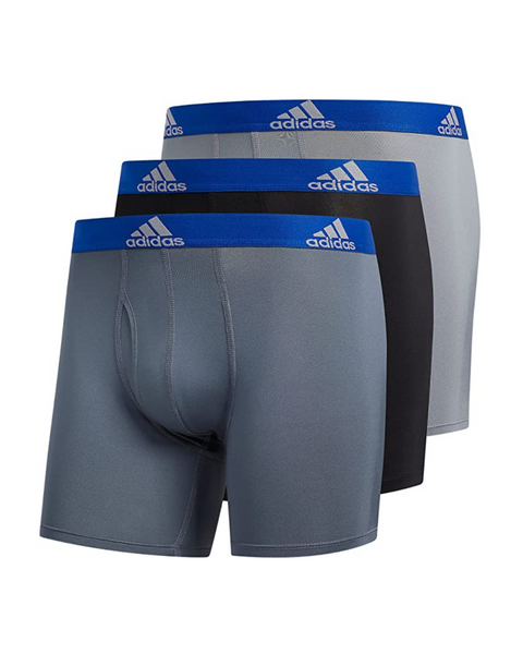 3-Pack adidas Men's Performance Boxer Brief Underwear