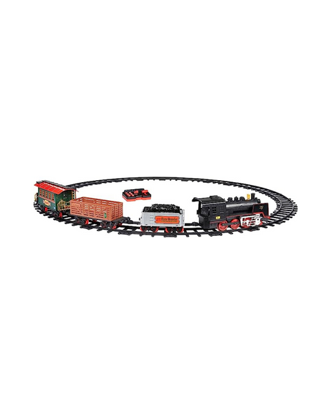 Amazon Basics Remote Control Battery Operated 4-Car Train Set