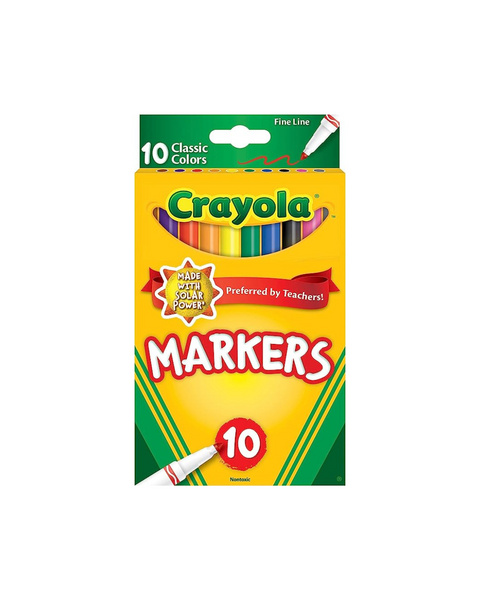 Marcadores Crayola (10 unidades)