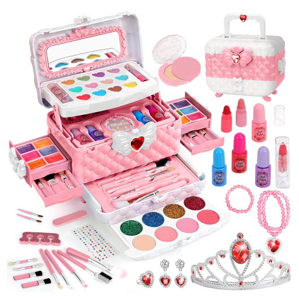 60 Piece Kids Makeup Toy Set