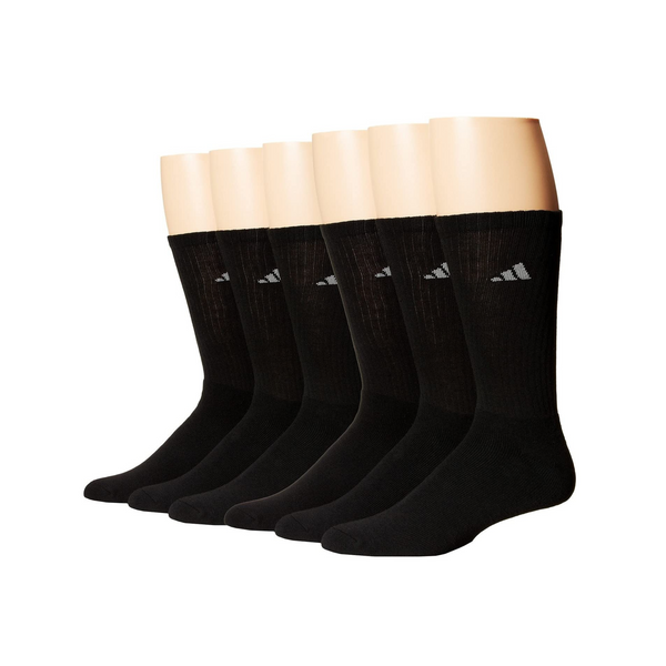 adidas Athletic 6-Pack Crew Socks