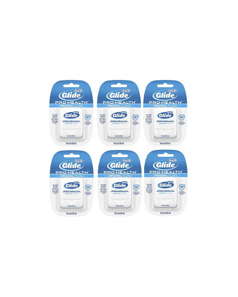 6-Pack 54.7-yd Oral-B Glide Pro-Health Dental Floss