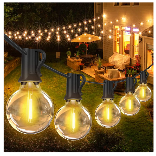 98FT Shatterproof Outdoor String Lights