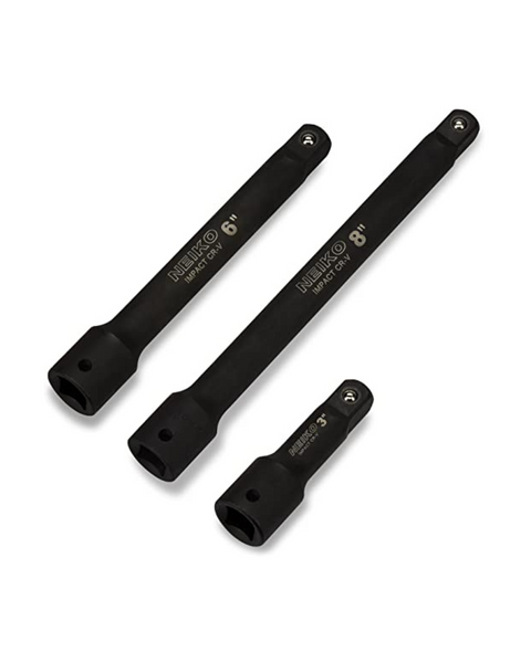 NEIKO 00237A 1/2-Inch-Drive Impact Extension-Bar Set