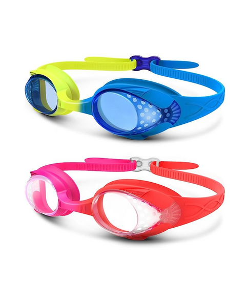 Paquete de 2 gafas de natación para niños OutdoorMaster